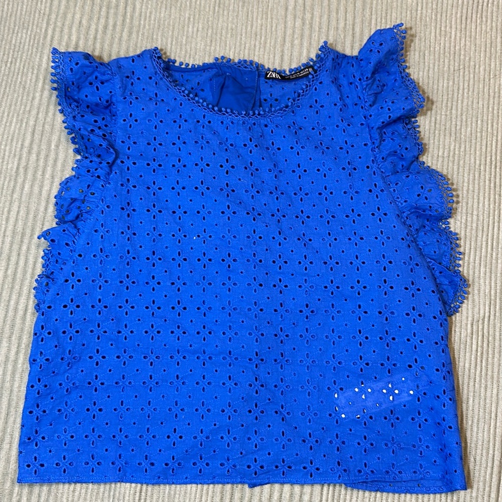Zara Open Back Crop